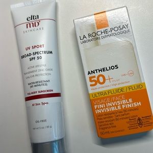 New La Roche-posay sunscreen EltaMD sunscreen spf50 waterproof